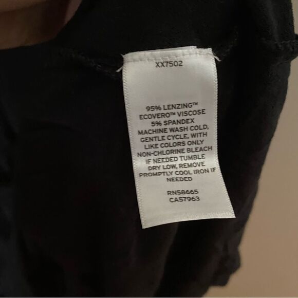 BP Dress Long Sleeve V-Neck Mini Black Solid Casual Neutral - Picture 8 of 9